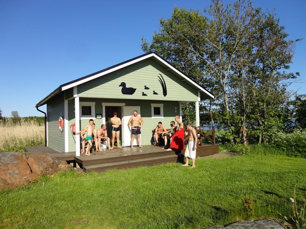 Hjortoe Stugor & Stockhus Finstrom Buitenkant foto